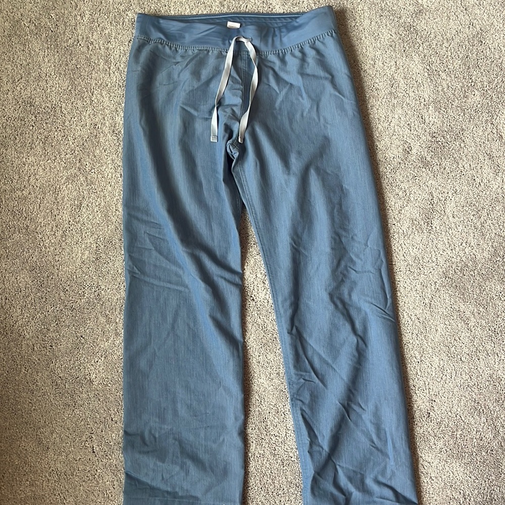 FIGS livingston scrub pants heather indigo rare color